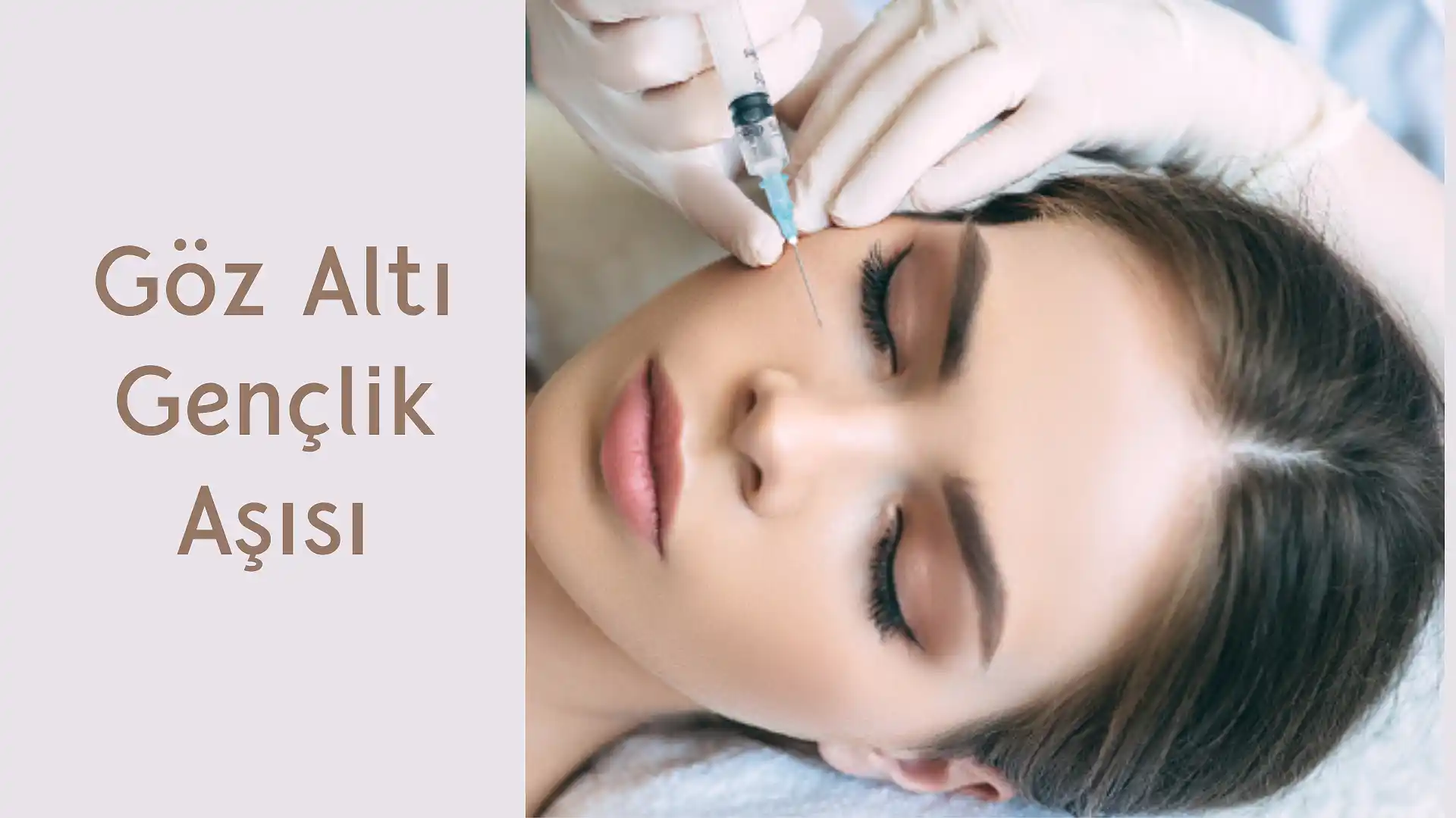 ankara goz alti genclik asisi